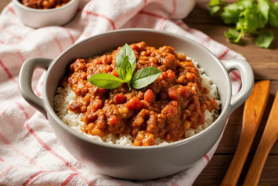 Chili Over Rice: Authentic Recipe & Essential Guide