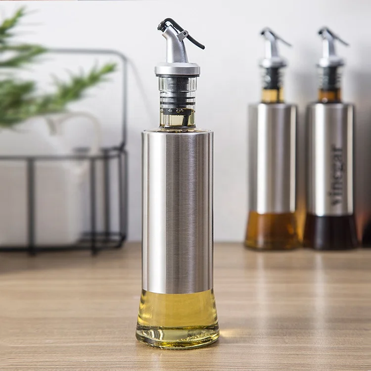

Amazon Direct Supplier Oil Vinegar Dispenser with Best Quality, Transparent