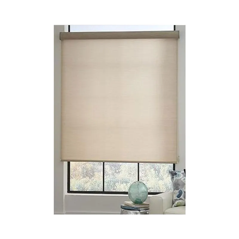 Manual Colourful Fabric Roller Blind With Aluminum Rail For Windows