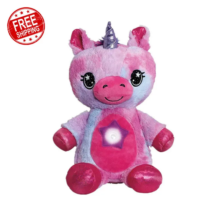 

Free Shipping Plush Toy Night Light Doll Star Sleeping Projection Stuffed Toy Animal Toy Light, Many kinds