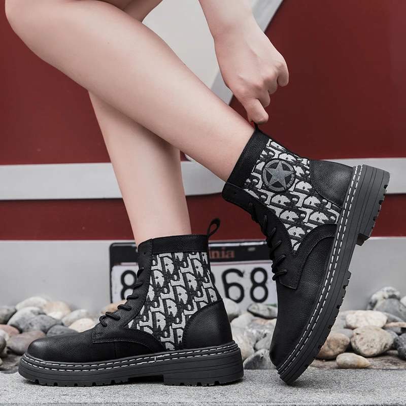 

Women Custom Sneakers Slip on High Top Sneaker Women Luxury Designer High-end Ladies Casual Shoes Sneakers Boots wholesale price