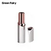 Battery Operated Private Label In Stock Mini Facial Hair Removal for Women Painless Epilator Razor Hair Remover Lipstick