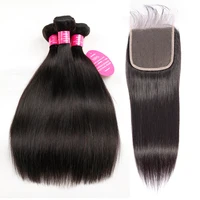 

Brazilian Cuticle Aligned human hair extensions 3 bundles with2x6,4x4 5x5 6x6 7x7 13x4 13x6 thin swiss lace frontal closure hair