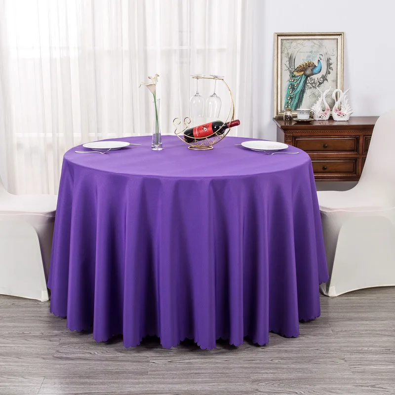 

1.6 M Table Cloth Polyester Wedding Table Cloths For Events Party Table Centerpieces Tablecloth In Stock