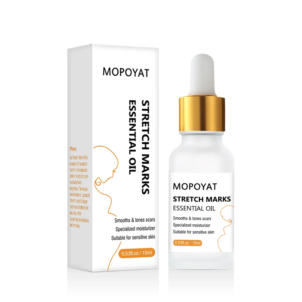 

MOPOYAT Private Label Stretch Mark Treatment with Jojoba Oil Strong Effective Scars Removal and Stretch Marks Oil