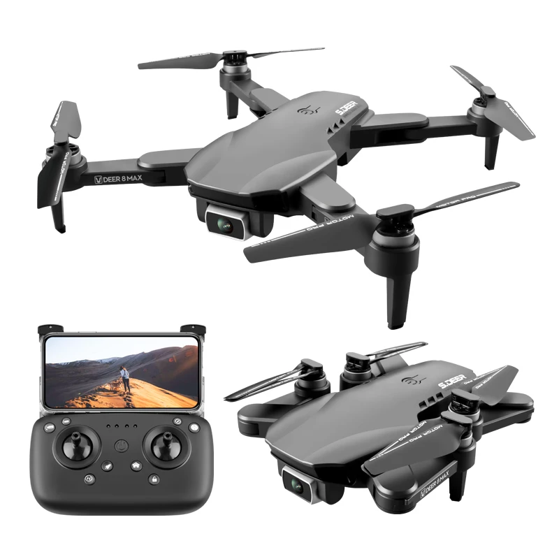 

LU8 MAX Foldable Drone 6K HD Aerial Photography Brushless GPS Positioning Quadrocopter 5G Dual Camera Remote Control Aircraft