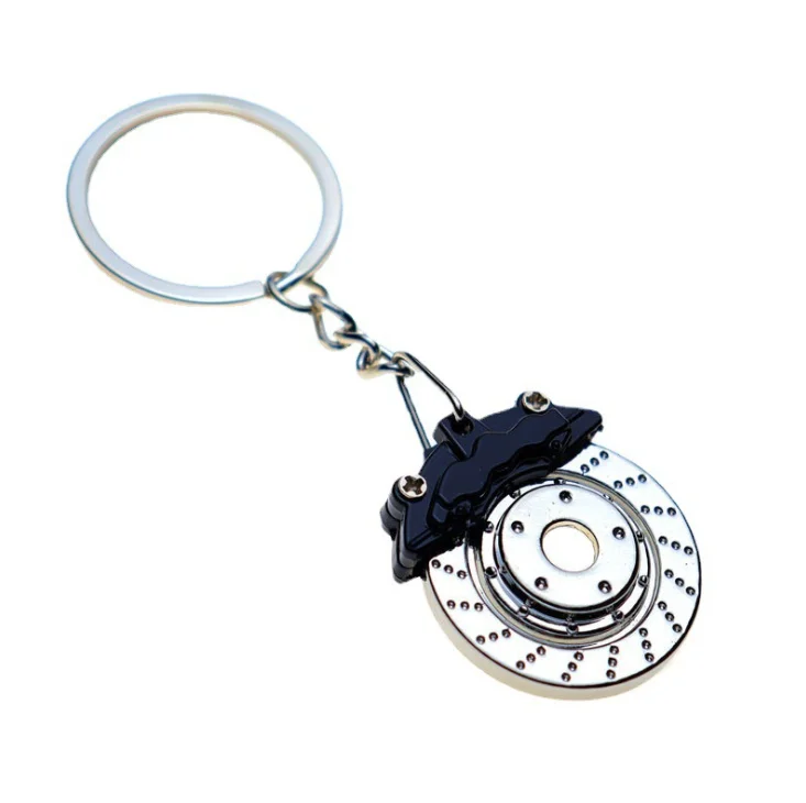 

Manufacturer sales Creative car refit brake disc key ring zinc alloy custom key pendant New arrival TP-22110, Custom color or as photos