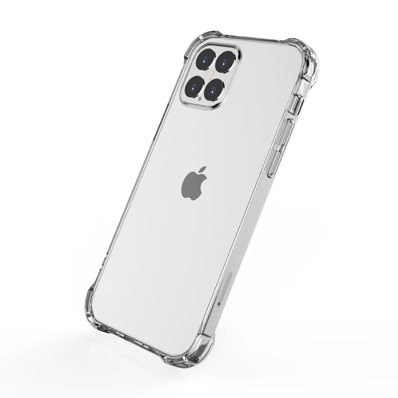 

Shockproof Acrylic Hard Transparent TPU Phone Case For iPhone 12 Pro Max