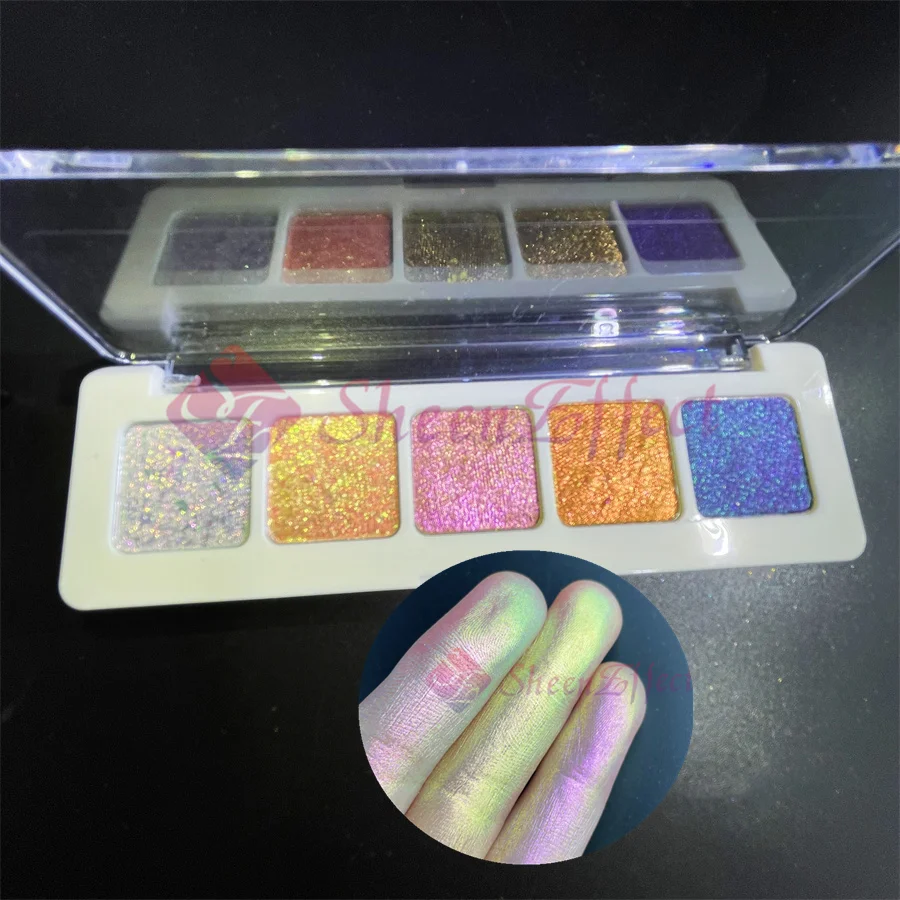 

SheenEffect Custom Logo Private Label Eyeshadow Packaging Square Palette Choose Color Eyeshadow