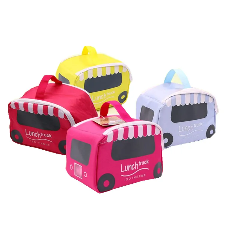 

Small Multi-Function School Polyester insulated Thermal Oxford Tote Cooler Children Kids Lunch Box Bag for Office Kid School, Customized color