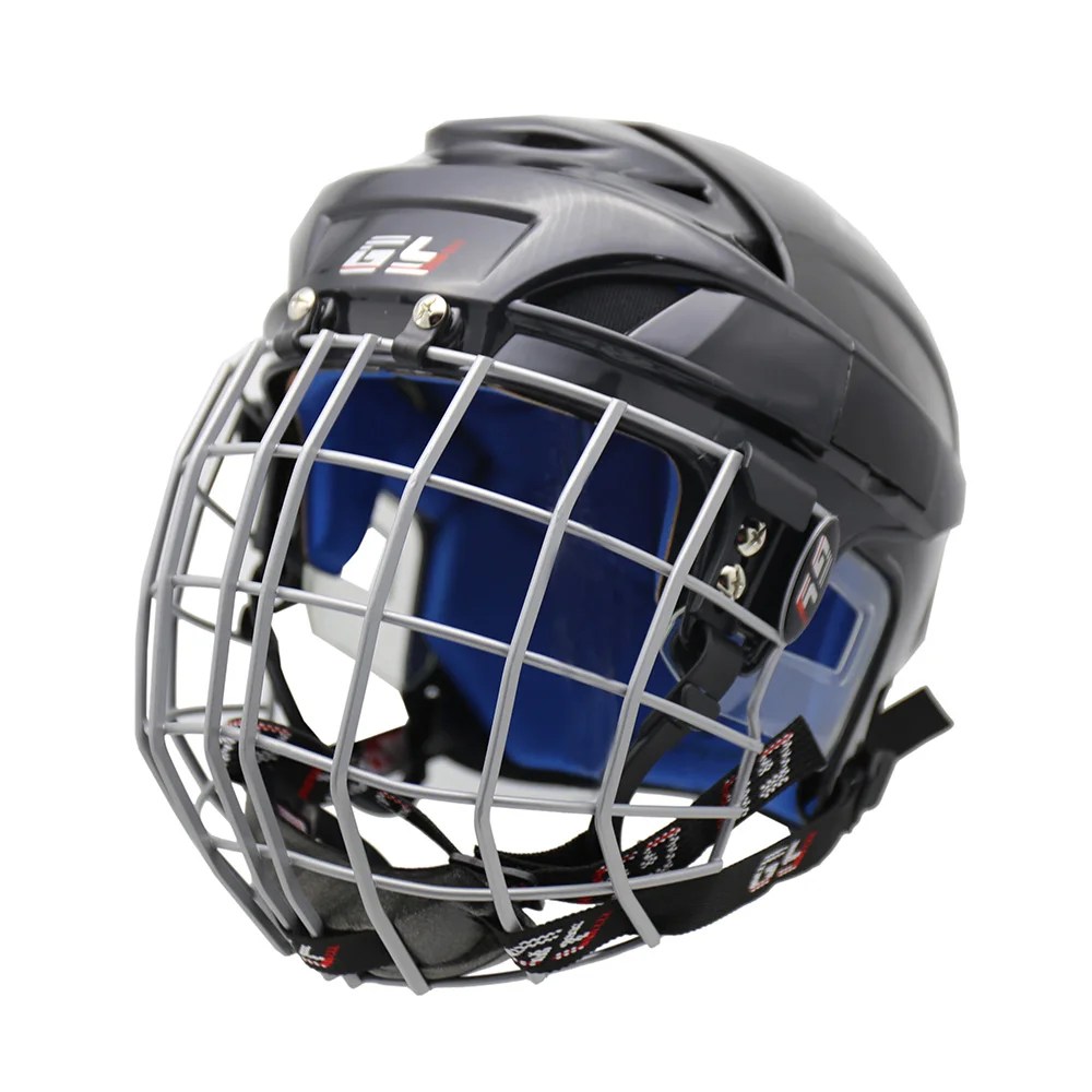 热升级透气面罩为孩子们和成人冰球头盔全脸头盔