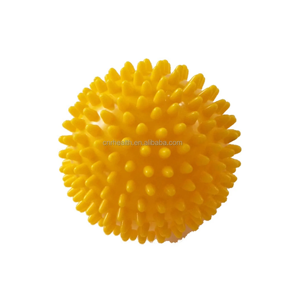 

Fitness Ball Massage Yoga Hand Exercise Stress Reflex Muscle pvc spiky massage ball, Pink, purple, green, black,grey, red,etc