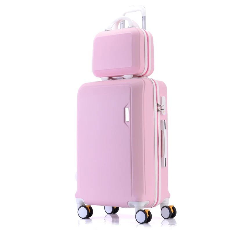 

travel trolley bag Fashion colorful hard shell wholesale eco-friendly tsa lock abs luggage suitcase set