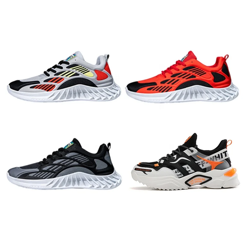 

Man Low Price Colourful Stock Sport Private Label Classic Running Shoes White And Grey