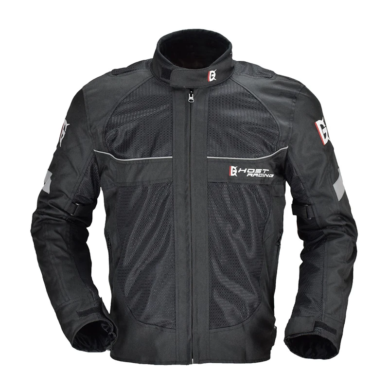 

Breathable Mesh Removable Lining Men Moto Jacket Motorcycle Jacket with Protective Gear for Racing Wear