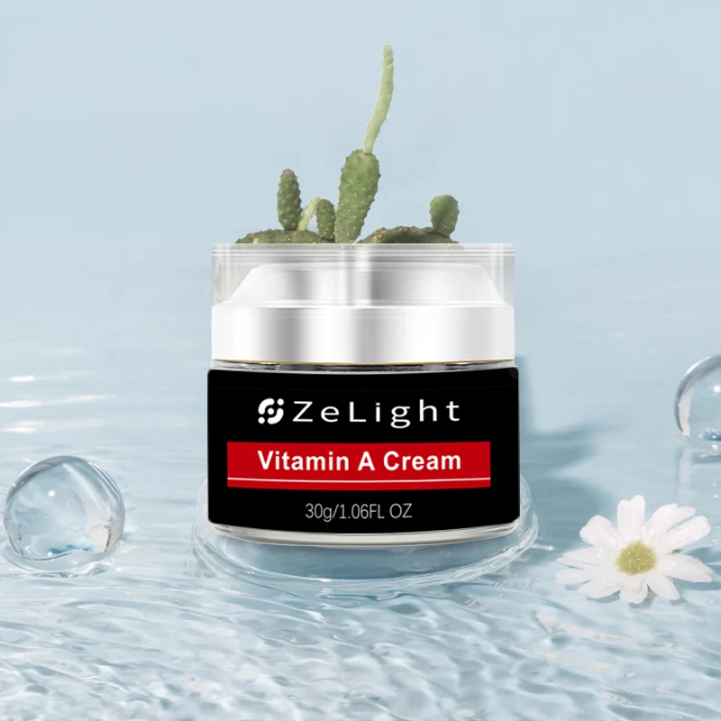 

Private Label vitamin A Anti Age Wrinkle Facial Bleaching Skin Vitamin A Whitening Face Cream, Transparent colorless