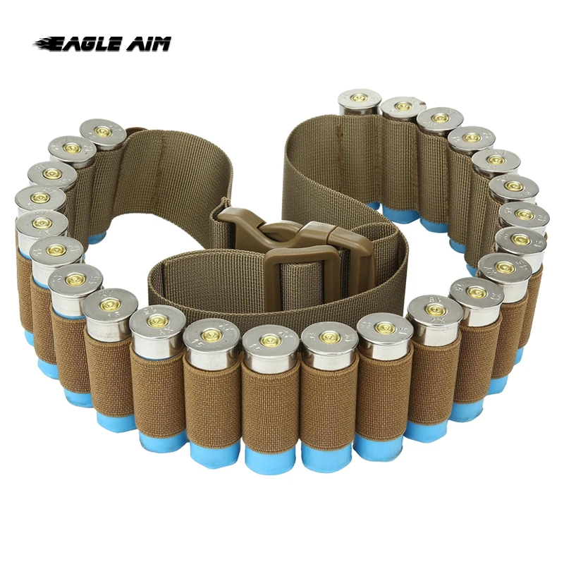 

12/20 Caliber Ammo Holder 27 Rounds Pistol Tactical Hunting Belt Bullet Waist Bag Cartridge Waist Pack