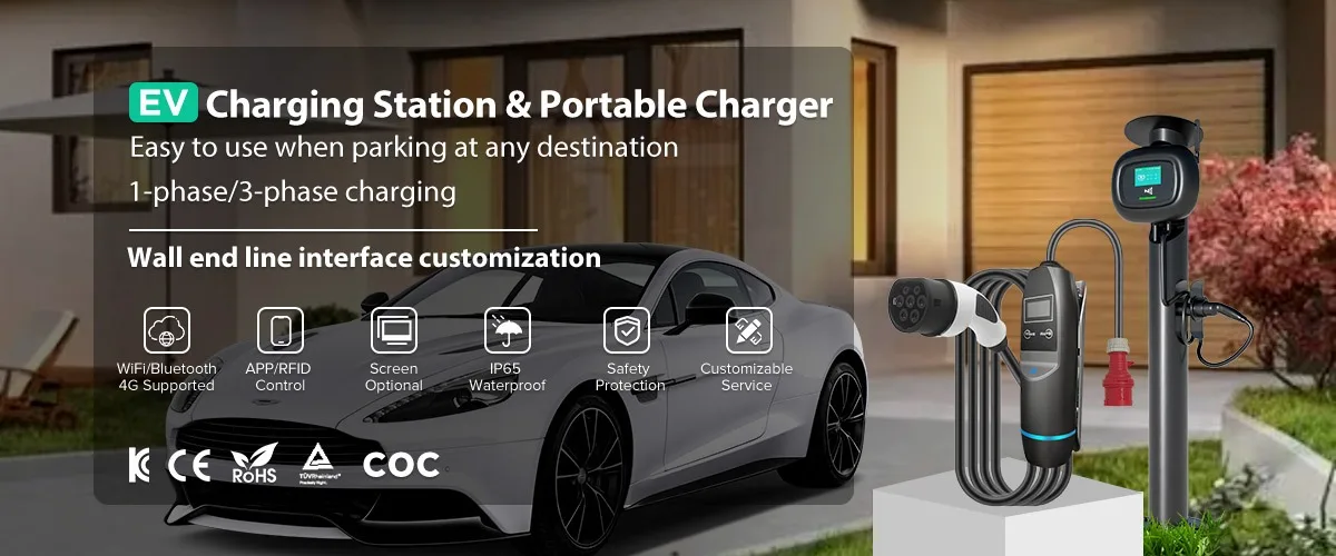 K.H.O.N.S EV Charger, Level 2 Home Electric Vehicle Charger, Up to