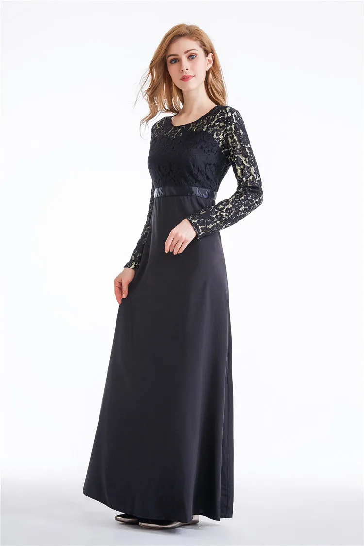 lsm067 abaya fashion long dress muslim women arabic muslim party