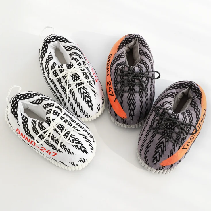 

Drop shipping yeezy aj slippers shoe for adult winter indoor yeezy slippers manufacturers