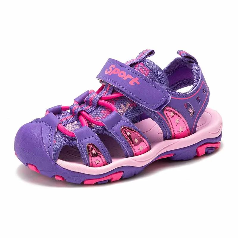 

Buckle Strap Children New Sandals Toddler Sandal Girl Boys Sandalias, Blue/green/pink