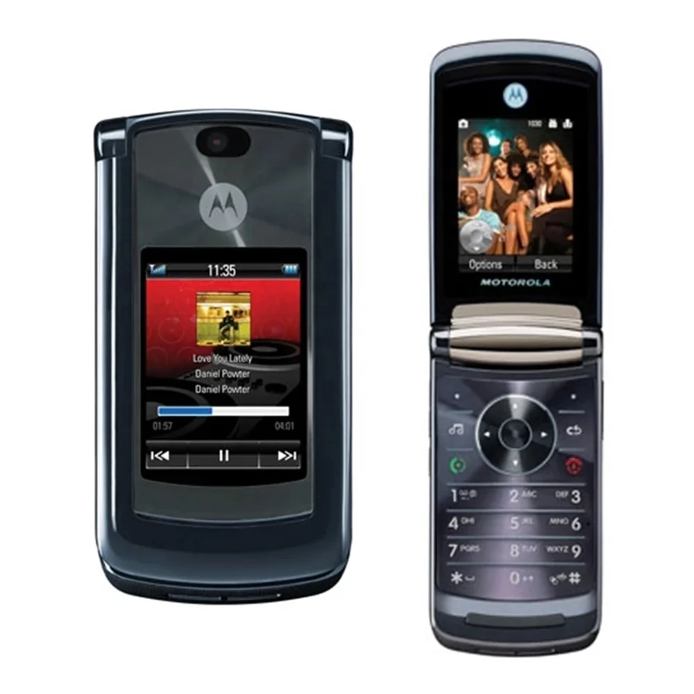 

For Motorola RAZR2 V8 GSM 2MP Camera 2GB ROM Cellphone Flip Unlocked Mobile Phones