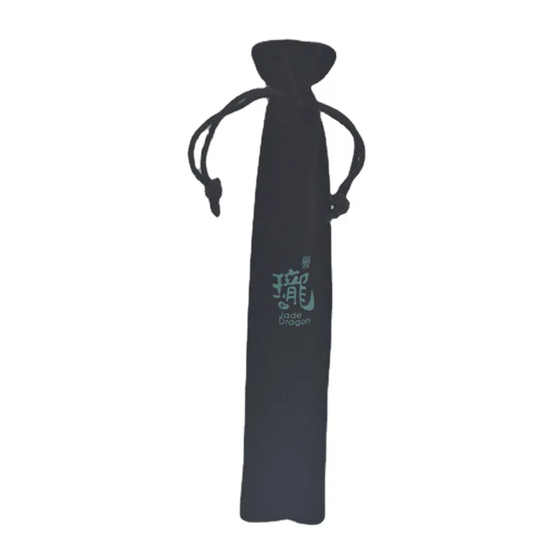 

Custom Drawstring Jewellery Pouch Velvet Packaging Bag, Green