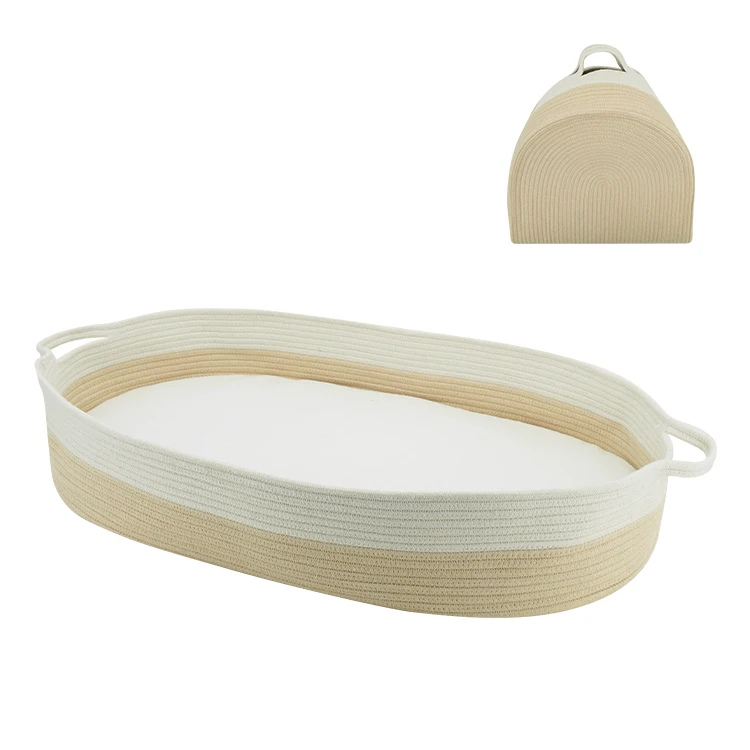 

Portable Changing Station Baby Diaper Changing Basket Easy to Clean organizer Shower Gift for Newborns and Parents