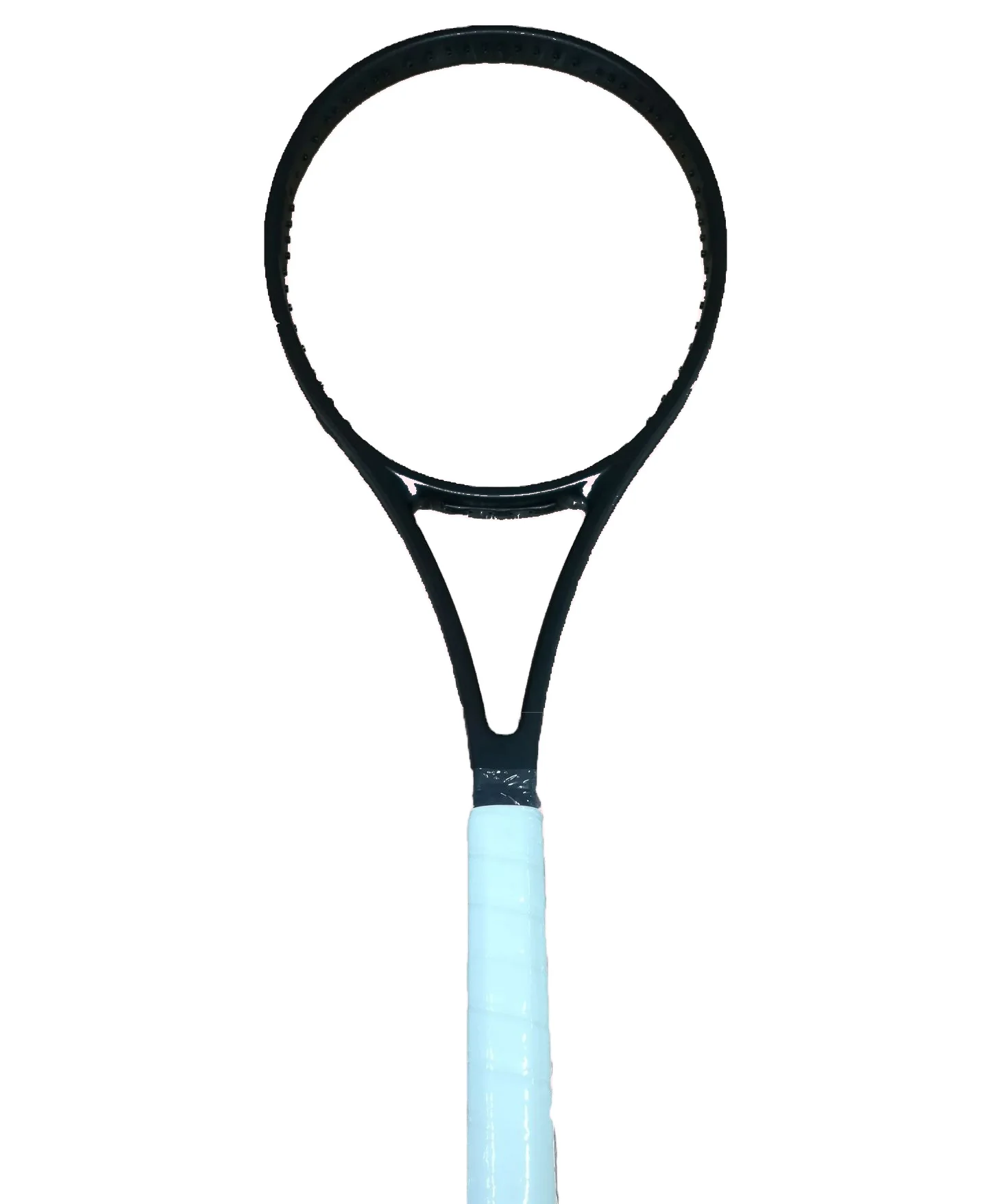 

Customizable high quality wholesale black full carbon positive and negative tennis racket, Customized color