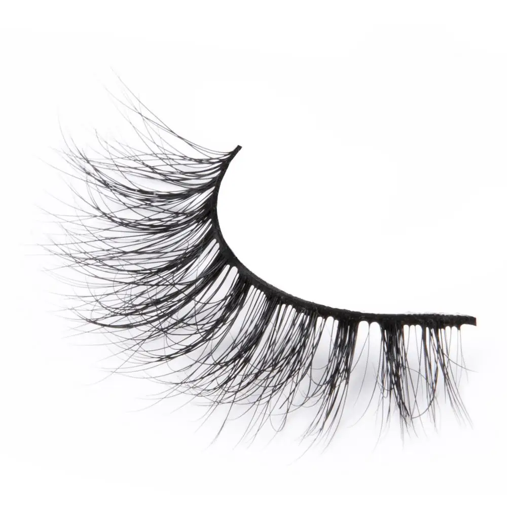 

6D72 factory sale cheap price one dollar 3d Mink Eyelashes, Natural black