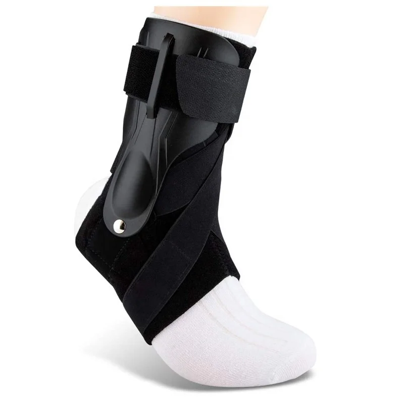 

Medical Ankle Brace Neoprene Ankle Support Strap Foot Sprain Splint Wrap Ankle Stabilizer Guard, Black