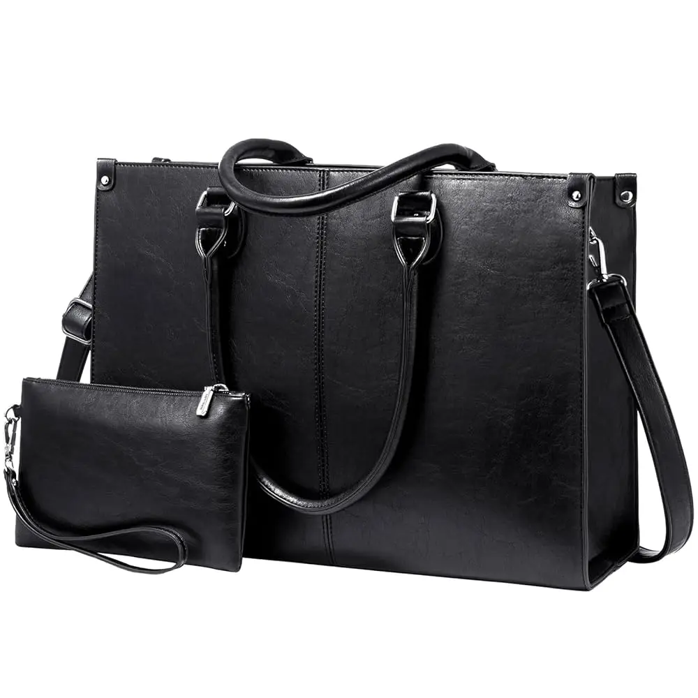 LOVEVOOKBrand New Designer Luxury Classic Manufacturer Business Ladies Handbags Custom Pu Leather Fashion Womens Tote Laptop Bag