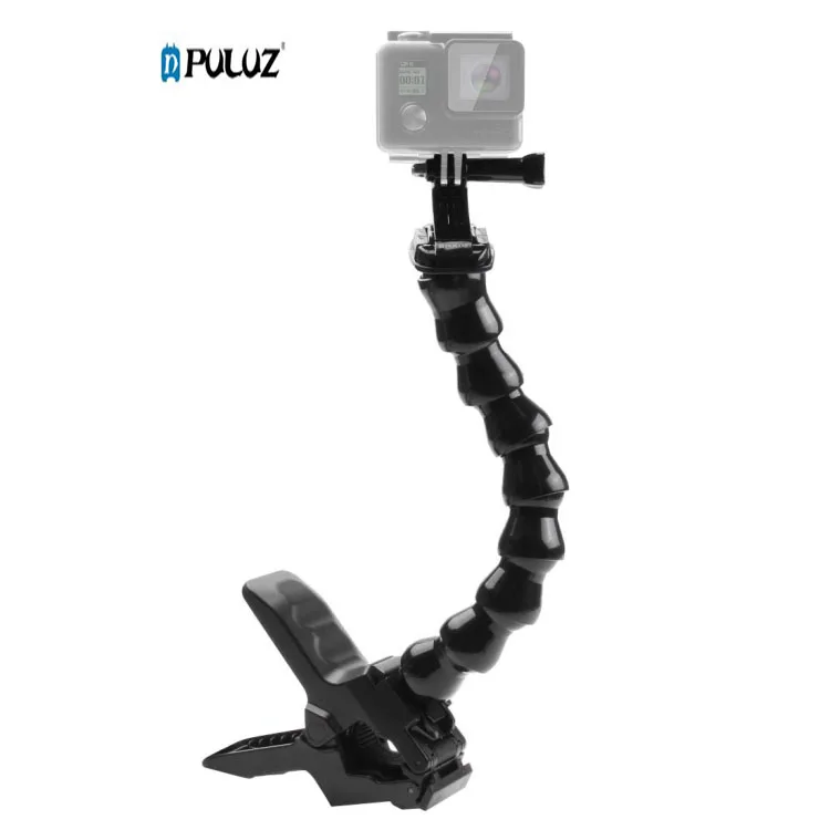 

PULUZ Action Sports Camera Stand with Clamp for GoPro Flexible Camera Holder for Action Carmera