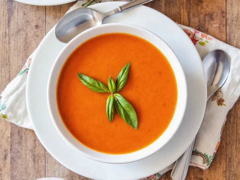 tomato basil soup recipe