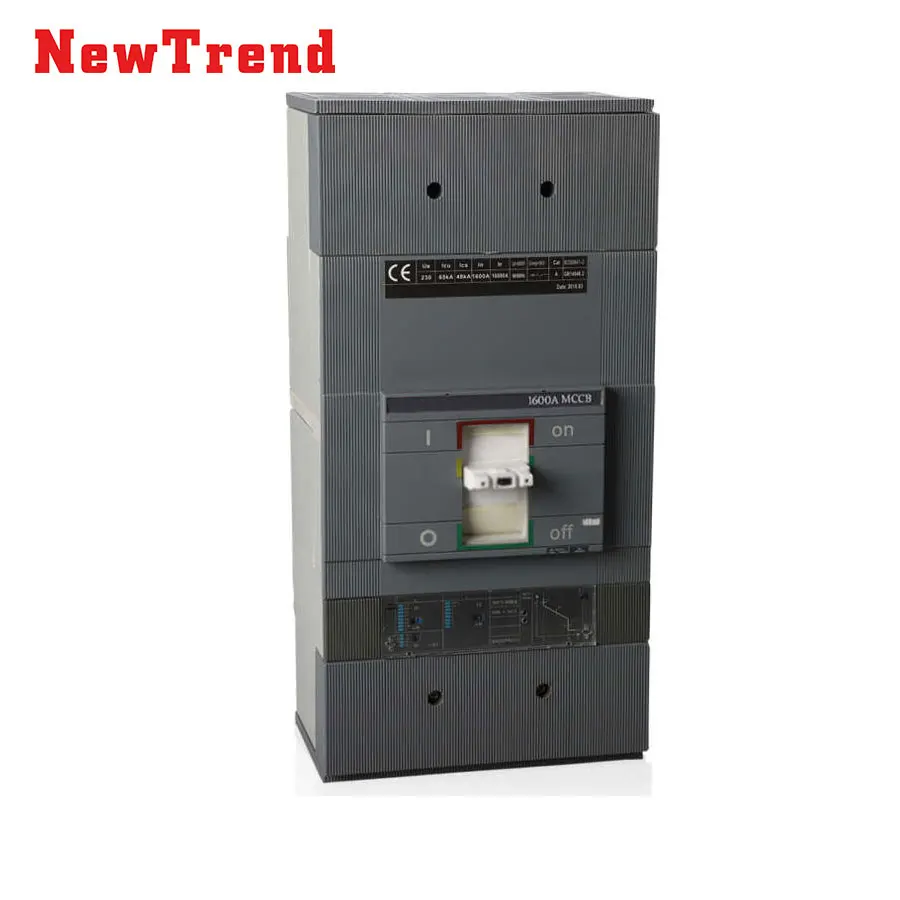 OEM brand Sace S7S 3P 1600A China made good price 3 Pole 1600 Amp MCCB enclosed main Molded Case Circuit Breaker