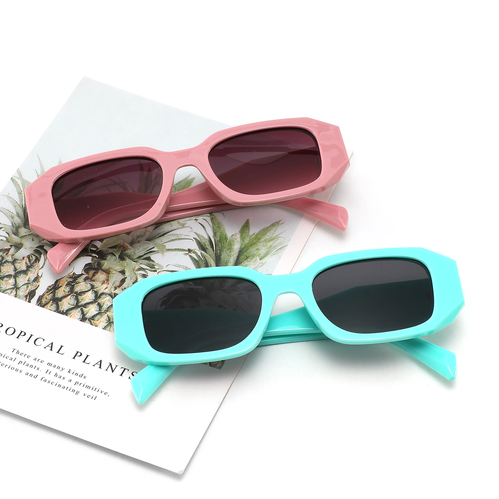 

New Trend Rectangle PC UV400 Unisex Sunglasses Sun Glasses