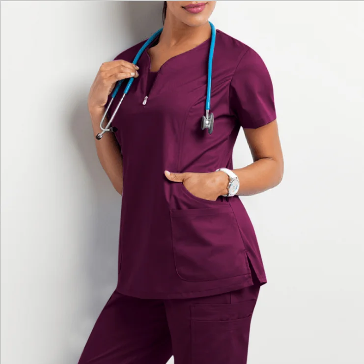 

Cherokee medical scrubs model of hospital nurses uniforms nurses uniform patterns hospital scrub top