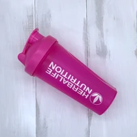 

Protein Recycled Plastic Gym 600ml Purple Custom Shaker Bottle