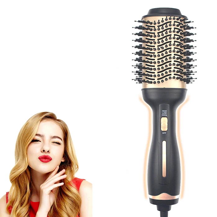 

Vendors Wholesale Hair Straightener Online Custom Hot Electric Label Comb, Black