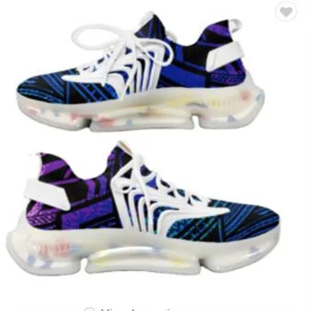 

Lightweight Outdoor Walking Casual Shoes 2021 Custom Polynesian Tribal Pattern Classic Fashion Men Casual Boy Shoes Breathable