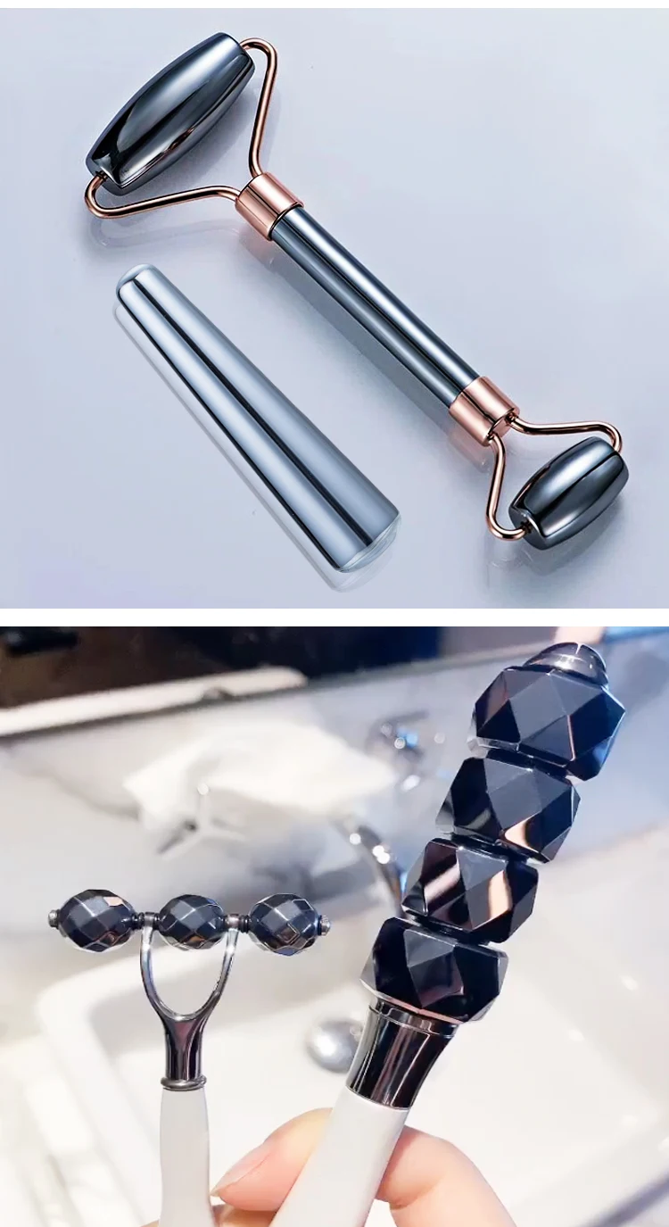 批发天然太赫兹美容棒配件能量石太赫兹珠