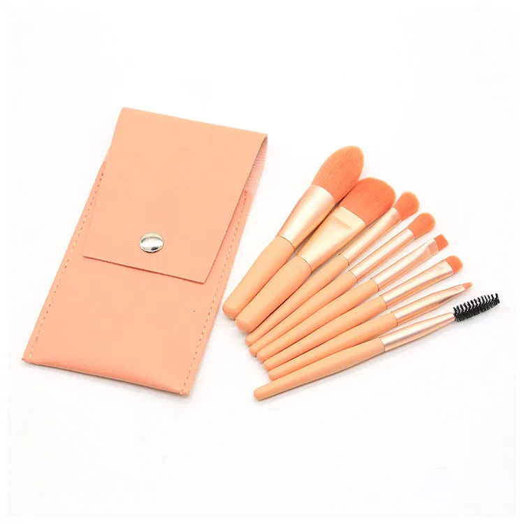 

Professional Private Label 8Piece Makeup Tools Makeup Brush Set, Customized color