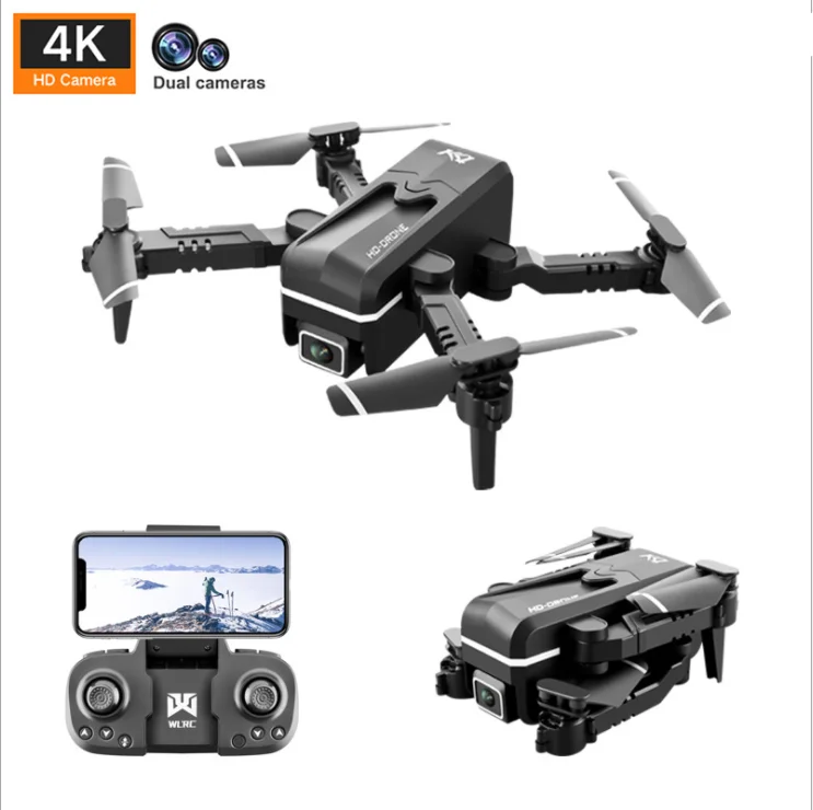 

2022 New Tecnologia 4K HD Aerial Camera Quadcopter Intelligent Following Rc Professional Drone with Camera R8 Radio Control Toys, Black