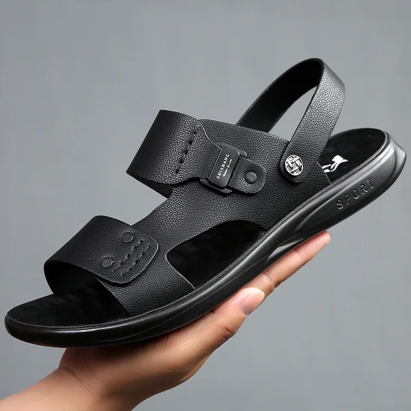 

sandals leather men gentleman Trending Products men sandal shoes, Customer's request
