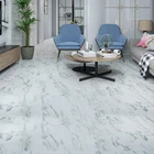 4mm Custom Waterproof Plastic Floor Commercial Tile Luxury Vinyl Wood Plank UV Lacquered SPC Click Flooring
