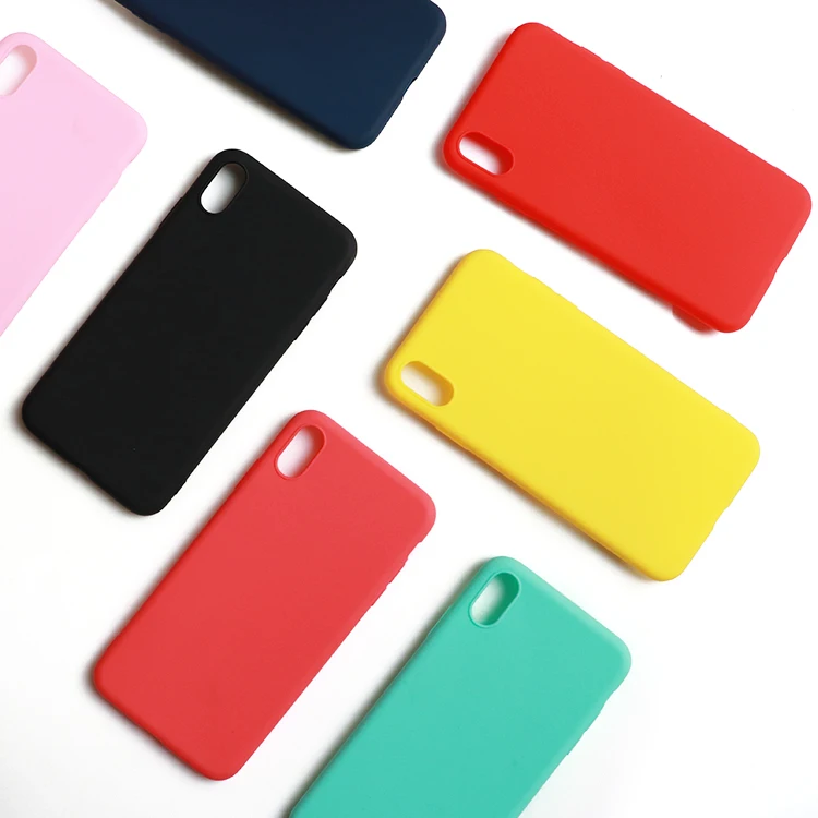 

Factory wholesale custom 1.2mm matte tpu cover cell phone case for iphone/Huawei/samsung/xiaomi, 8 colors