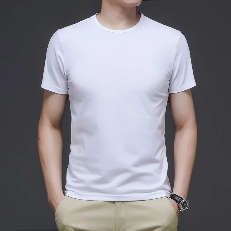 

Customized logo printed short sleeve t-shirt men's 2021 summer new youth Korean casual daily T-shirt