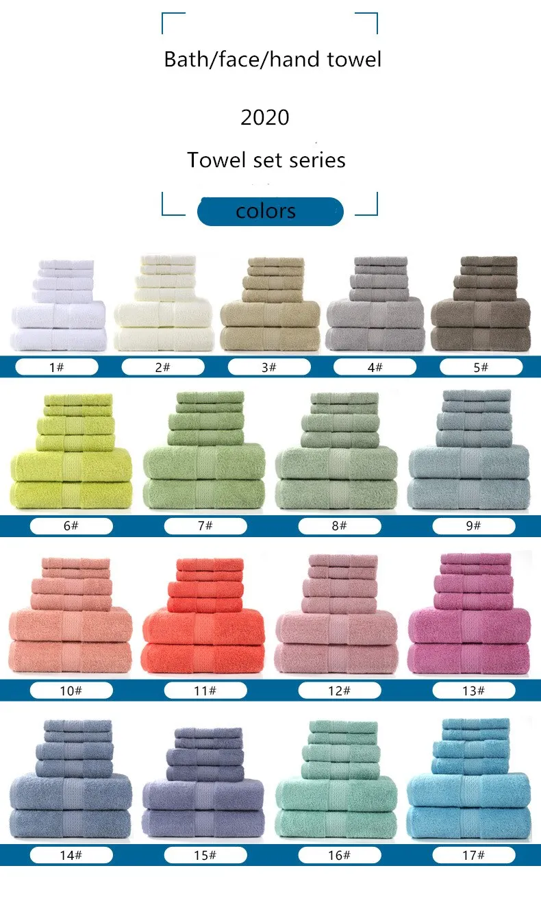 spa towel set