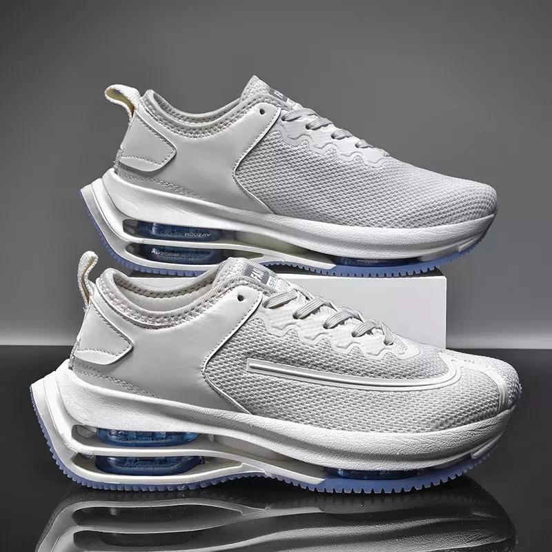 

fashion cashion shoes men fly wovenbreathable running sport shoes