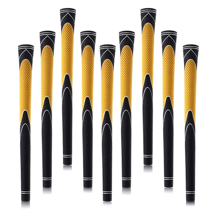 

All-Weather Soft Touch Golf Club Grip for Wood, Black and yello